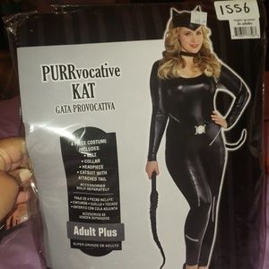 Purrvocative Kat Adult Plus Size Costume